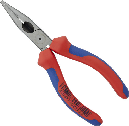 Knipex Pince à Bec Plat avec Tranchant - rouge-bleu