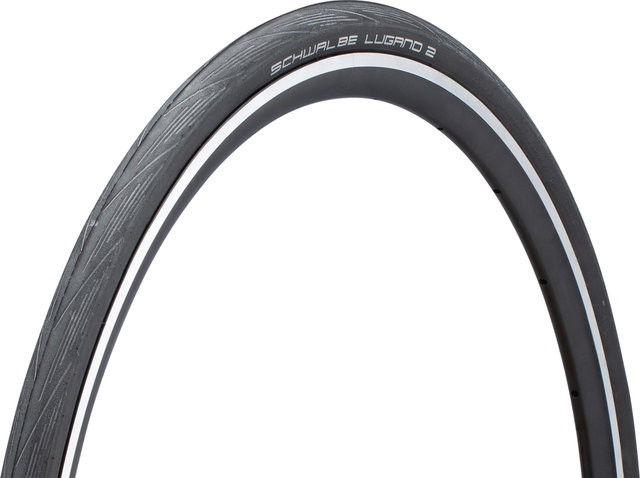 Schwalbe Cubierta de alambre Lugano II K-Guard 28" - negro/28 /25 /25-622
