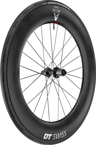 DT Swiss ARC 1100 DICUT WTS 85 Carbon Disc Center Lock 28" Laufrad - black | 142 mm | Non Boost | 28" | Shimano Road | nur Hinterrad | nur Hinterrad