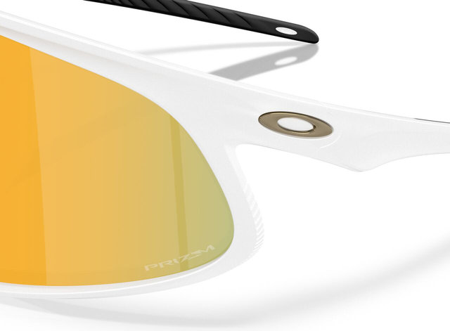 Oakley Lunettes de sport RSLV - matte white/prizm 24k