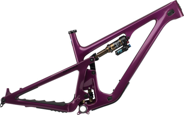 Yeti Cycles Kit cadre SB140 TURQ Carbon 29" - sangria/L