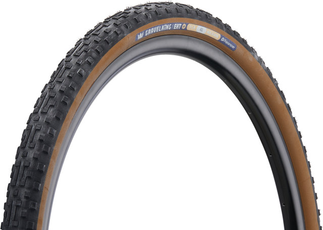 Panaracer Pneu Souple Gravelking EXT+ 28" - black-brown/45-622/45 mm/28 