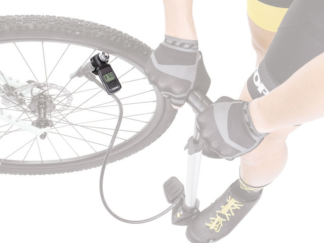 Topeak Shuttle Gauge Digital - black-silver
