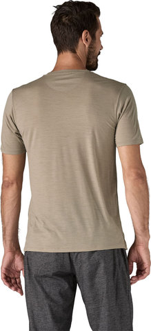 Patagonia Shirt Capilene Cool Merino S/S - seabird grey/M