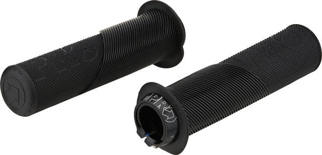 PRO Trail Lock On Handlebar Grips with Flange - black | 132 mm