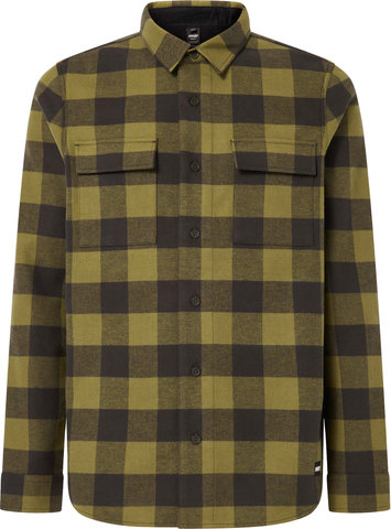 Oakley Chemise Bear Cozy Flannel - new dark brush-fern check/M