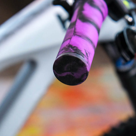 Unleazhed Puños de Manillar G1 - purple-black