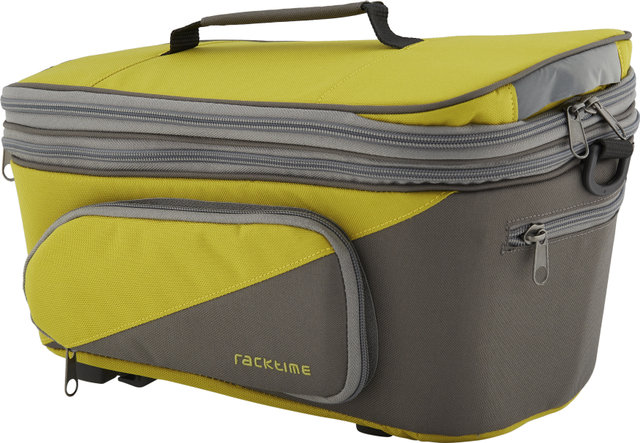 Racktime Talis Plus 2.0 Gepäckträgertasche - lime green-stone grey/15000 ml