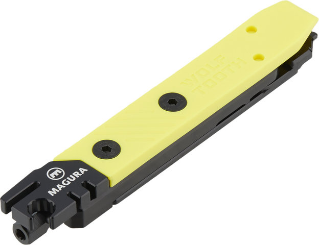 Magura Trail Tool Multitool c. alicates univer. Wolf Tooth 8-Bit Pack Pliers - negro-amarillo