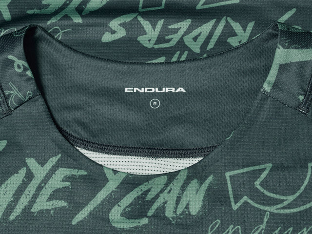 Endura Maillot Singletrack Print L/S - carbon grey | M