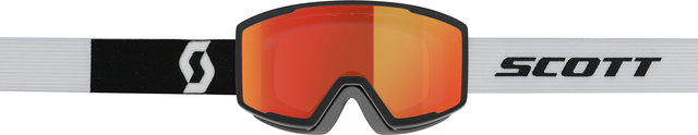 Scott Factor MTB Goggles - white-black | orange chrome afc works