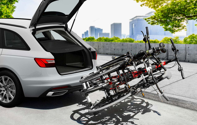 Eufab Porte-Vélo pour l'Attelage de Remorque ProBC3 - noir-argenté