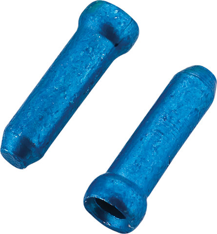 Jagwire Embouts pour Câbles de Vitesses et de Frein Crimp - 10 pièces - blue