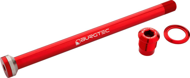 Burgtec 173 mm Thru Axle Rear for Canyon - race red/148 mm