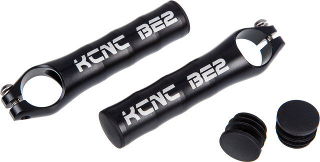 KCNC Cuernos de manillar BE2 Bar Ends - negro/115 mm