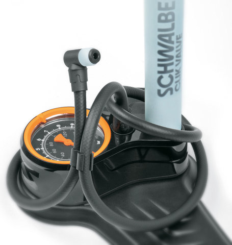 SKS Air-X-Plorer Clik Valve 10.0 Standpumpe - schwarz-sky blue
