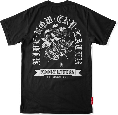 Loose Riders Ride Now Cry Later S/S Trikot - black | S