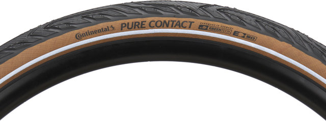 Continental Pure Contact 28" pneu souple - schwarz-braun-reflex/28 /47 /47-622/1.75 