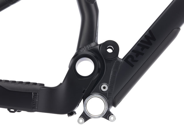 RAAW Mountain Bikes Jibb 29" Frameset w/ Fox Float X2 2POS Factory - matt black | 135 mm | L | 12 mm Thru Axle