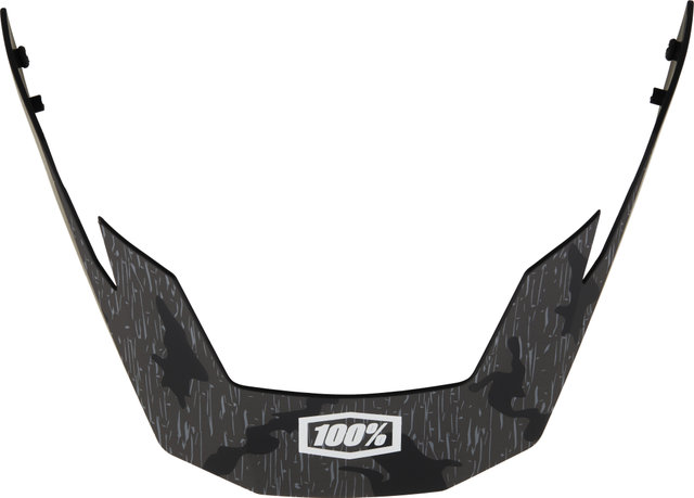 100% Visière Altis - camo-black