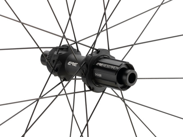 ERE Research Explorator CCR45 Carbon Center Lock Laufradsatz 28'' - black | 100 mm | Shimano Road | 142 mm | 28"