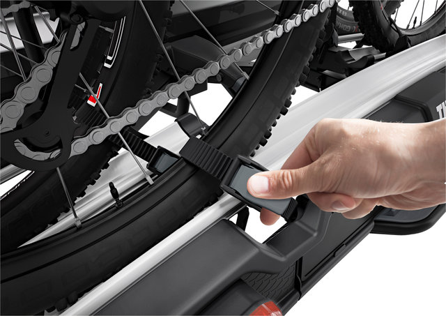 Thule VeloSpace XT 3 Fahrradträger für Anhängerkupplung - schwarz-silber