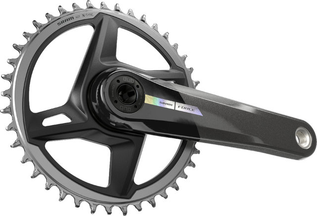 SRAM Force AXS D2 DUB WIDE 1x Crankset – Workshop Packaging - black/170,0 mm