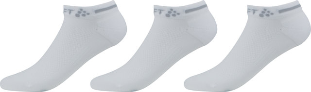 Craft Core Dry Shaftless Socks 3-Pack - white/40 - 42