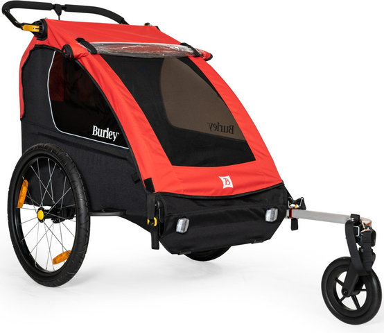 Burley Remolque infantil Honey Bee - rojo / negro | 20"