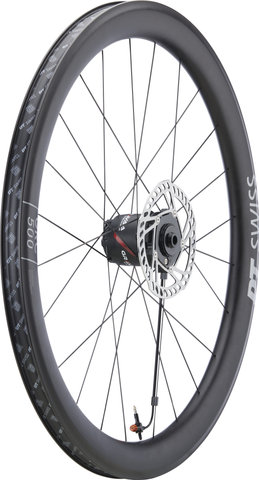 Gravaa x DT Swiss Juego de Ruedas GRC500 28" - black mate/142 mm/100 mm/SRAM XDR/28"/Non Boost/Non Boost
