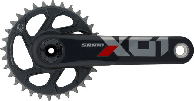 SRAM Juego de bielas X01 Eagle DUB DM 12 velocidades Carbon - lunar-oxy/170,0 mm