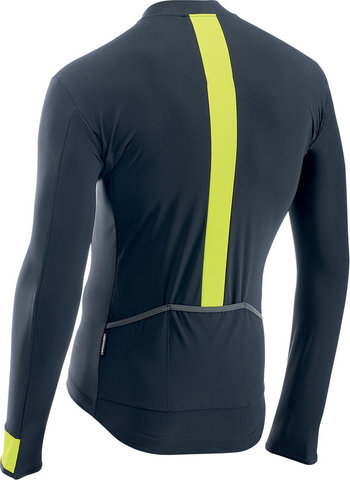 Northwave Fahrenheit L/S Trikot - black-yellow fluo/M