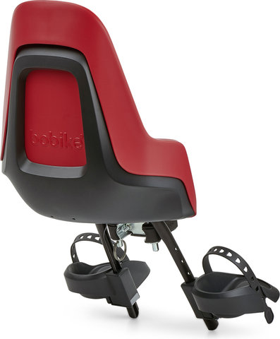 bobike ONE Mini Front Kids Bicycle Seat with Mounting Bracket - strawberry red