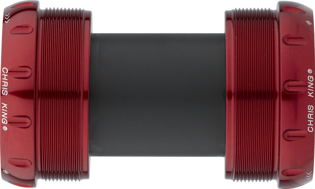 Chris King Rodamiento interior ThreadFit T47 - 30x - red/T47