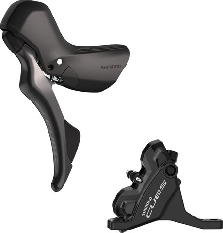 Shimano Cues ST-U6030 + BR-U6030 Disc Brake - black | Left (side-specific) | Front wheel