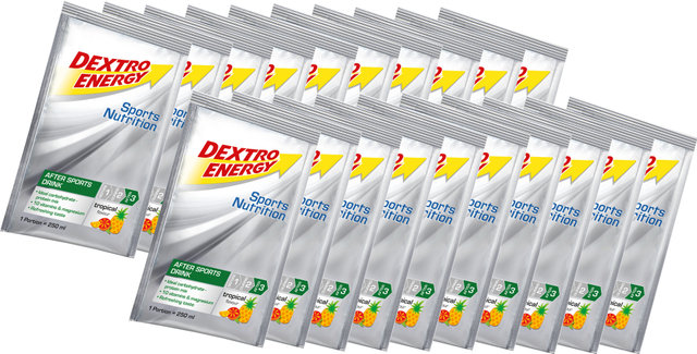 Dextro Energy After Sports Drink Beutel - 20 Stück - tropical