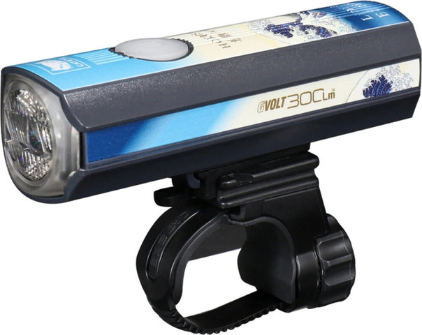 CATEYE Phare Avant Gvolt 300 Édition Limitée - noir-bleu | 34 mm