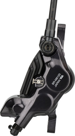 Shimano XT v+h Set Scheibenbremse BR-M8120 / BR-M8100 mit Resinbelag J-Kit - schwarz/Set/links/rechts (seitenspezifisch)