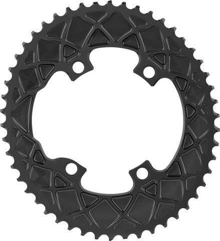 absoluteBLACK Plato Oval Road 110/4 para Shimano Dura-Ace R9100 / Ultegra R8000 - grey/50 