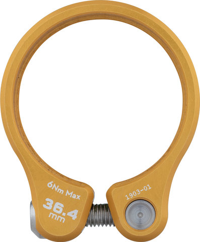 Wolf Tooth Components Seatpost Clamp - gold/36.4 mm