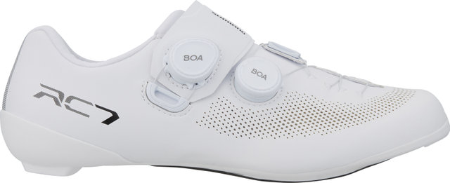 Shimano Zapatillas de ciclismo de carretera SH-RC703E anchas - white/41