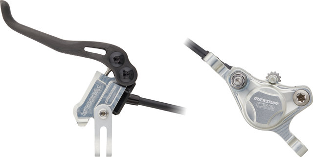 Trickstuff Piccola Carbon v+h ensemble frein à disque Flatmount / Postmount - argenté-noir/Ensemble/gauche/droite (spécifique)