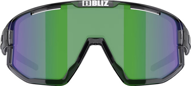 Bliz Lunettes de sport Fusion - crystal black/brown-green