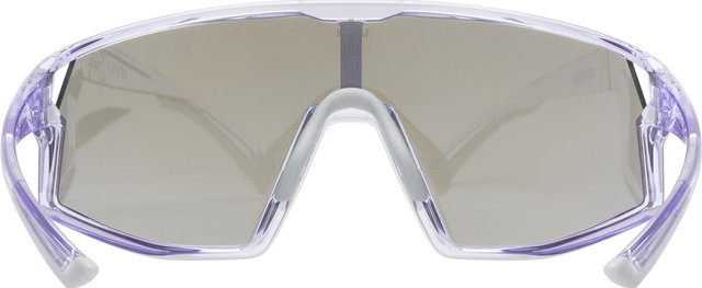 uvex Skyryse Glasses - clear purple fuchsia | mirror lavender