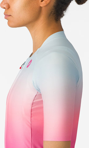 Castelli UPF S/S Trikot Damen - winter sky violet pink | S