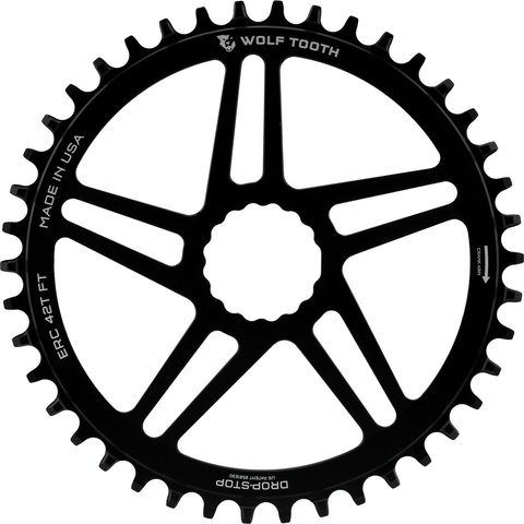 Wolf Tooth Components Direct Mount Kettenblatt für Easton Cinch - black/42 Z