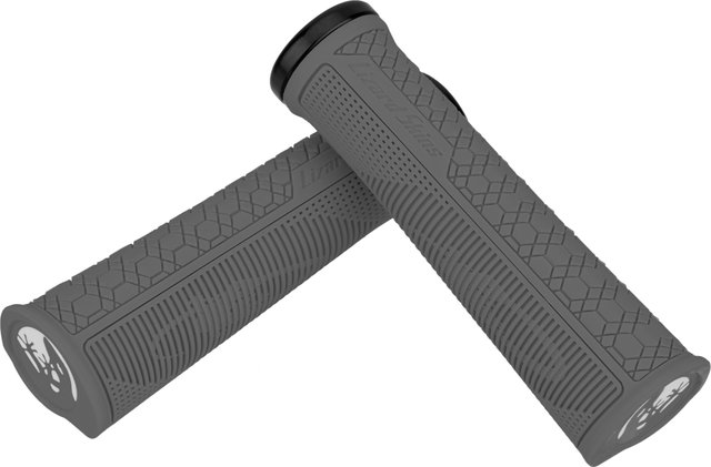 Lizard Skins Gradient Lock-On Lenkergriffe - graphite/136 mm