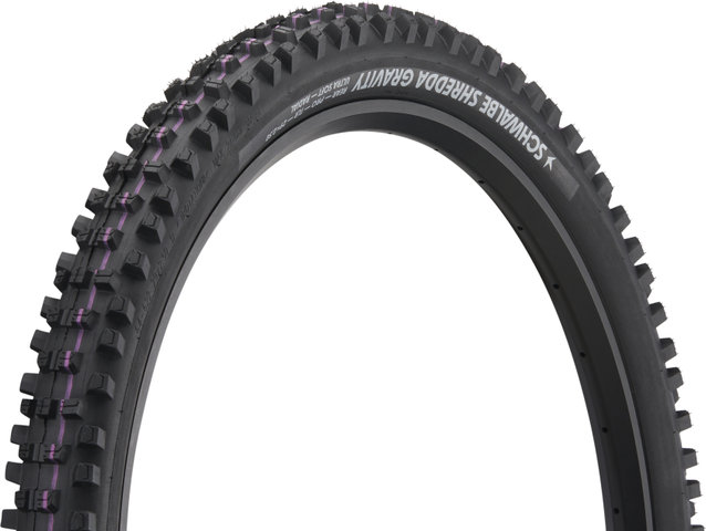Schwalbe Shredda Rear Evo Gravity Radial ADDIX Ultra Soft TLR 29" Faltreifen - schwarz/29 "/64 mm/64-622/2.5 "