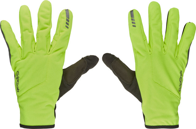 GripGrab Hurricane 2 Windproof Midseason Ganzfinger-Handschuhe - yellow hi-vis/M