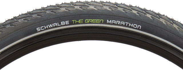 Schwalbe Green Marathon Performance ADDIX Eco GreenGuard E-50 26" Wired Tyre - black-reflective/26 /47 mm/47-559/1.75 